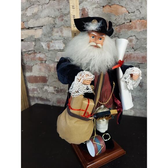 Home For The Holidays Visions Of Santa Collection Colonial Figure Christmas - Picture 8 of 8